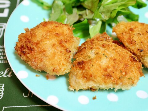 生姜焼き用の肉でアボカドチーズカツレツ